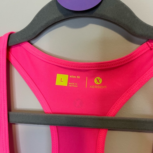 Athletic Tank Set - Includes 3 - Aqua, Blackl/White, Pink - Picture 7 of 7